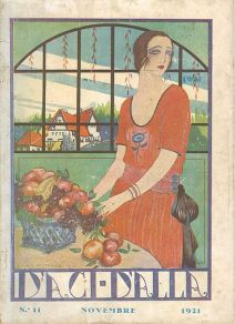 Portada "D'aci d'alla", noviembre de 1921. Fuente: heroínas