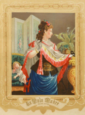 La mala madre, La educación de la mujer...1878. Fuente: Cervantes Virtual