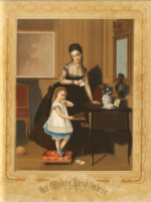 La madre institutriz, La educación de la mujer...1878. Fuente: Cervantes Virtual